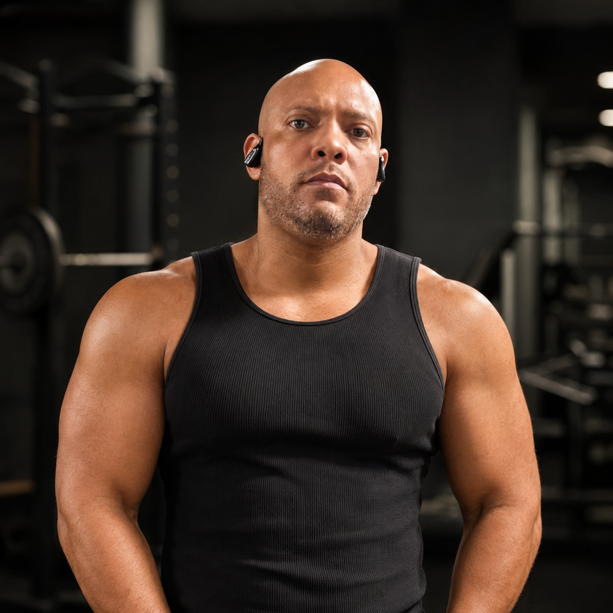 Abel J. Fernandez in a gym setting
